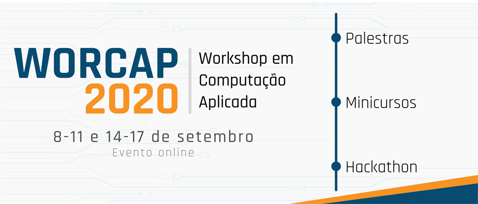 Banner Workshop de Computação Aplicada 2020 (WorCAP)